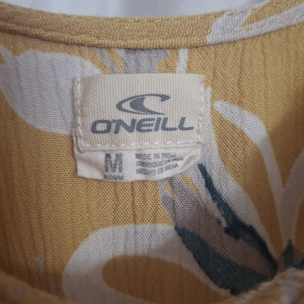 O'Neill Yellow Floral Tank Top - Picture 6 of 7